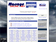 Tablet Screenshot of massageonline.net